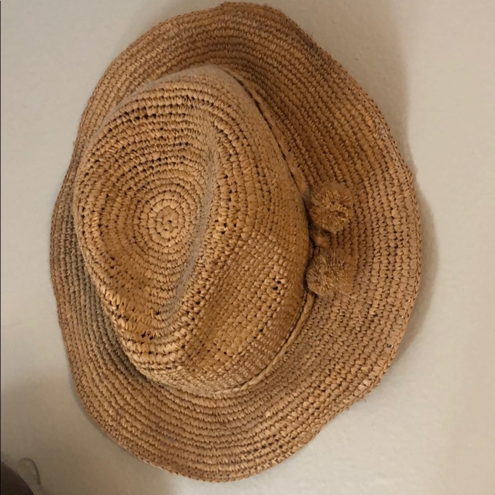 Madewell straw Fedora